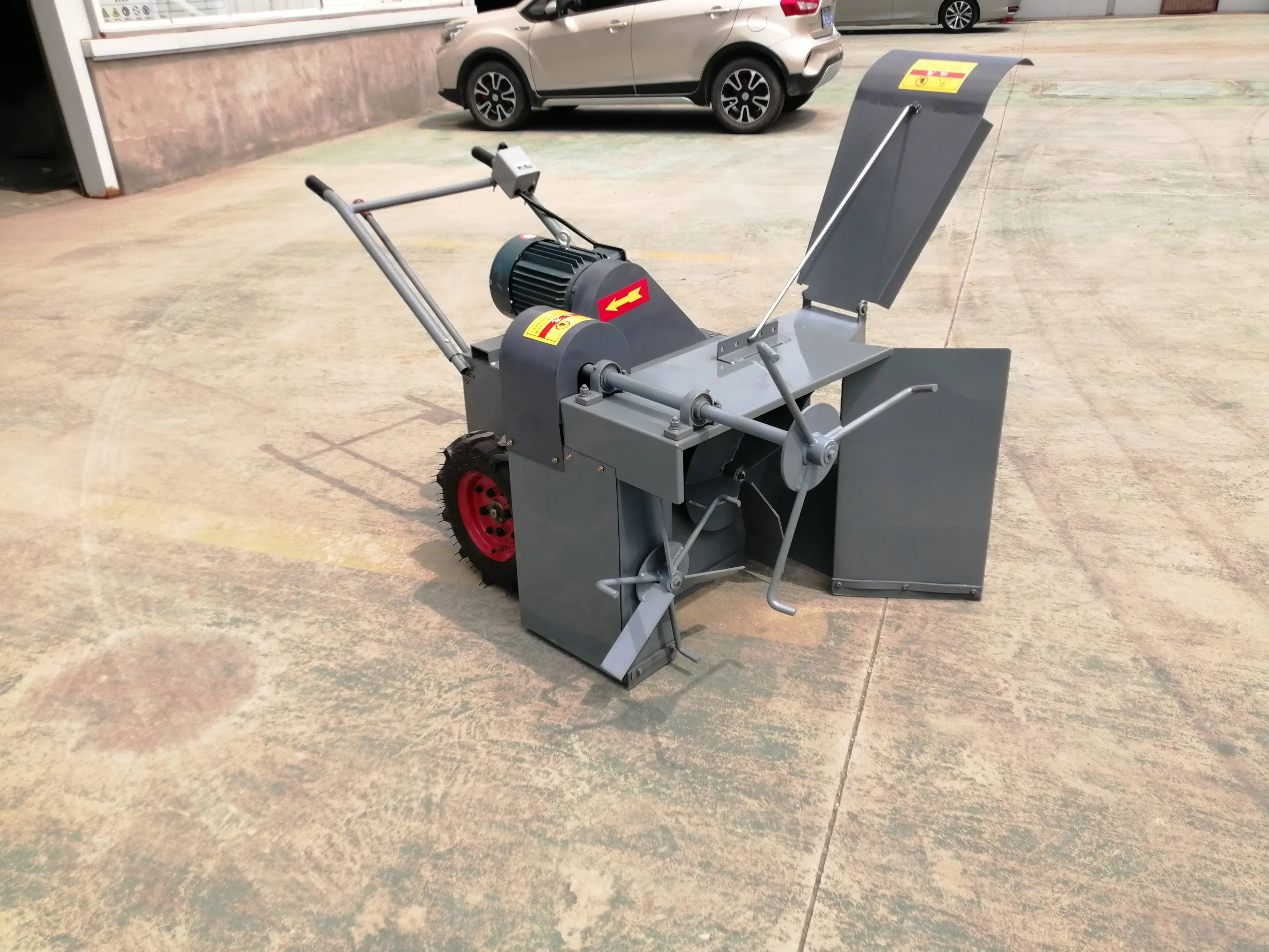 TUXH8000A Gantry Compost Turner for Mushroom Cultivation - Image 6