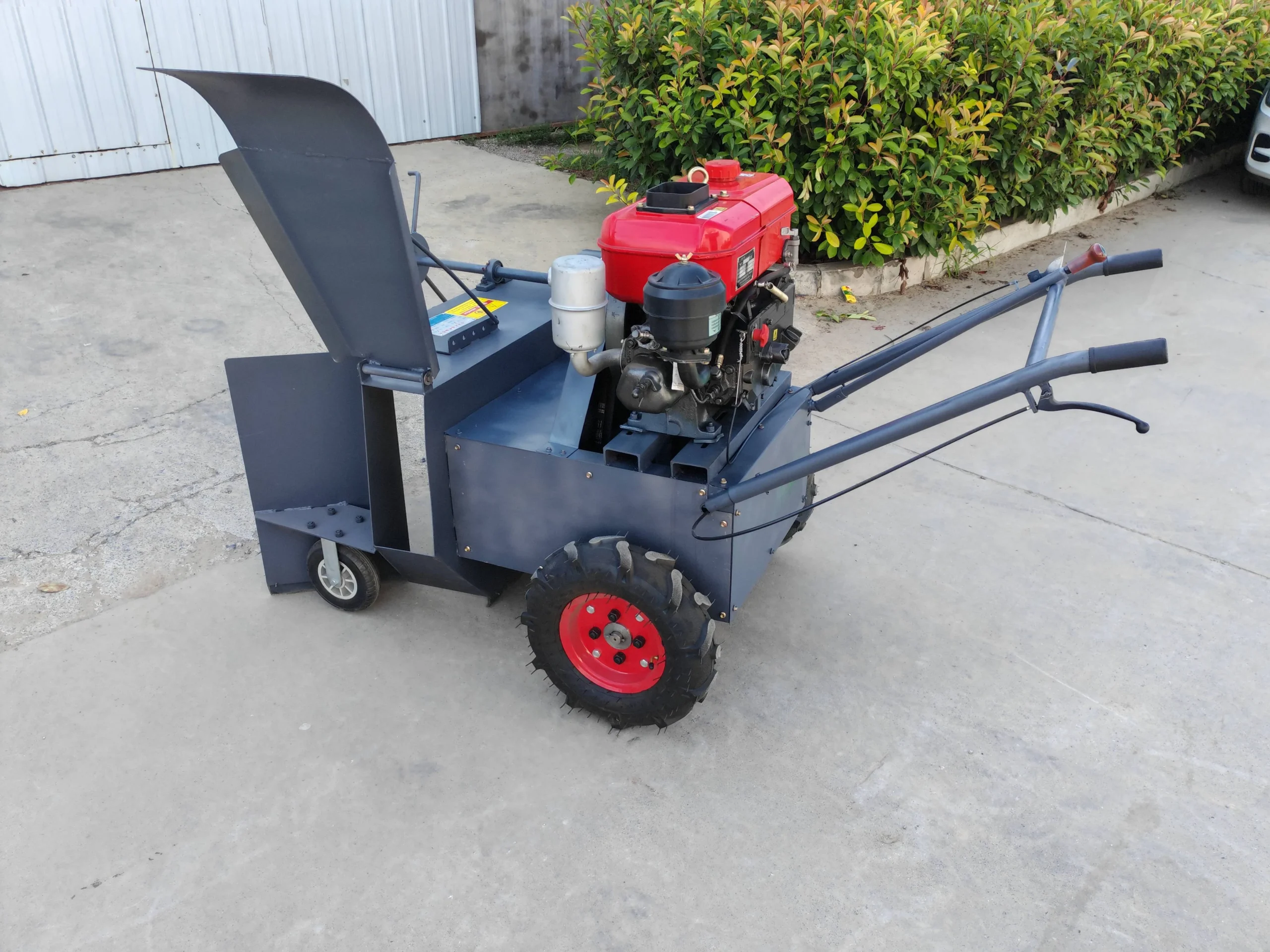 TUXH8000A Gantry Compost Turner for Mushroom Cultivation - Image 7